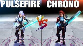 Pulsefire Riven VS Pulsefire Riven Chrono Chroma - Skin Comparison