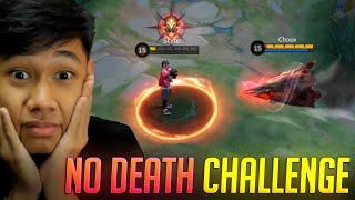 NO DEATH CHALLENGE USING TANK IN RANKED GAME