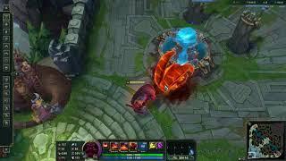 League of Legends Patch 8.24 - Ornn Ult Bug - First Cast Stampede In Slow Motion