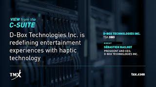 D-Box Technologies Inc. is redefining entertainment experiences with haptic technology