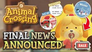 FINAL Animal Crossing News & Announcements 2024