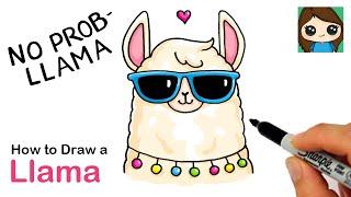 How to Draw a Llama  Cute Pun Art #11