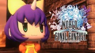 World of Final Fantasy - Clip: Meeting Eiko and Traveling Big Bridge