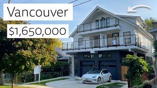 What $1.65 Million Gets You in Vancouver | Brand New House Tour 