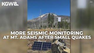 Mount Adams gets seismic monitors after series of small earthquakes