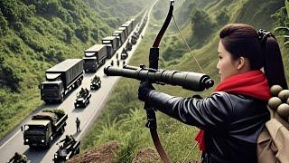 美女箭神化身戰神埋伏山頭，扛起火箭攻擊日軍！抗日 MMA | Kung Fu
