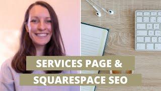 BIGGEST MISTAKE people make on the SERVICES page of their Squarespace website - do this instead!