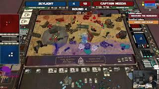 Star  Wars  Legion IL11 SE: CaptainNeeda Leia/IG11/Din Djarin vs SkyLight TempestForce 3xAT-ST