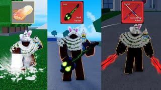 Unlocked Dual Cursed Katana And Soul Guitar! Awakened Dough Fruit - Blox Fruits Roblox