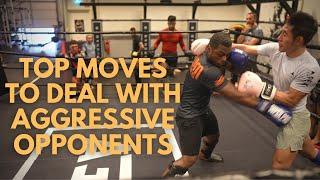 My TOP 9 Moves to Deal w/ AGGRESSIVE Opponents