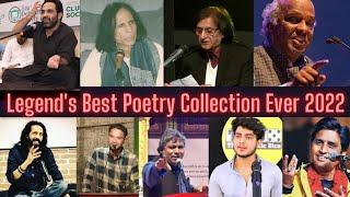 Legend's Best Poetry Collections 2022 |Tahzeeb Hafi |Dr Rahat Indori | Waseem Barelvi | Jaun Elia