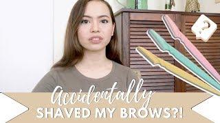 BROW ROUTINE: I Accidentally Shaved My Brows?!  Micah Louisse