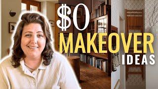 Transformational $0 Room Makeover Ideas that are Realistic + ACTUALLY FREE! (NO DIYs)