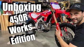 2022 Honda 450 RWE Works Edition Unboxing / MAX'S MOTO SHOP