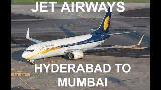 TRIP REPORT - JET AIRWAYS ECONOMY WITH LOUNGE | B737 | HYDERABAD TO MUMBAI