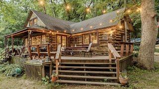 Beautiful Rustic Log Cabin In Oregon, United States |  Lovely Tiny House