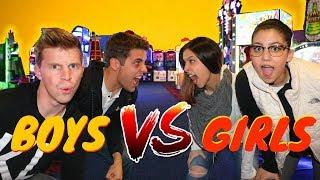 ARCADE GAME BATTLE: BOYS vs GIRLS