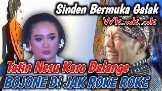 Tatin nesu karo dalang seno bojone di sms di ajak roke roke jare pk seno tatin sinden bermuka galak