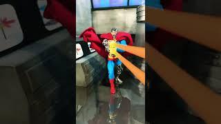 New Mafex Cyborg Superman Action Figure quick look! Laboratory Diorama #mafex