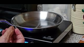 use and care of a heritage steel fry pan part 1@daveanddenice