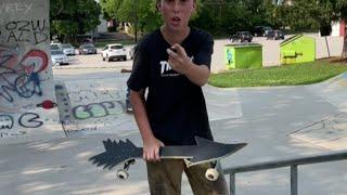 MY HATER VS. CRAZY ARROW SKATEBOARD!? 