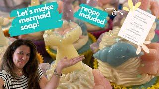 Soap frosting recipe | soap making tutorial with full recipe