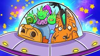 BEMEEBETH, YOOREEK & PUNKLETON STEAL NEBULOB'S SPACESHIP - MY SINGING MONSTERS ANIMATION!