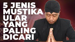 Paling Ampuh !! Inilah 5 Jenis Mustika Ular Yang Paling Dicari