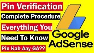 Youtube - AdMob - Blogger Google Adsense PIN Verification Complete procedure in Urdu/Hindi