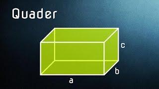 Volumen des Quaders berechnen - Lernen in 3D