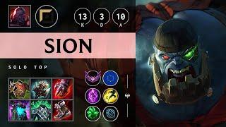 Sion Top vs Warwick: Legendary - EUW Master Patch 14.18