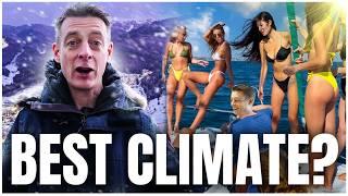 Where is the best climate in New Europe?