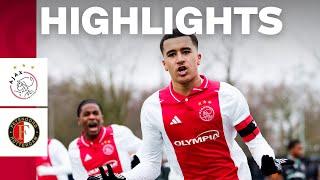 Crazy match with one winner!  | Highlights Ajax O16 - Feyenoord O16