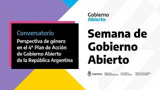 Perspectiva de Género en el 4to Plan de Acción de Gobierno Abierto de la República Argentina