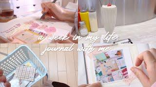 sub) a week in my life (incoming mail from Roseaoud, Stationery pop-up store, Burger) Journal