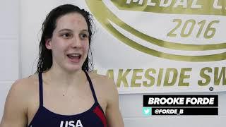 Workout Wednesday Flashback: Lakeside Swim Team Featuring Brooke Ford