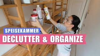 Krasses Vorher-nachher in der Speisekammer | Declutter & Organize