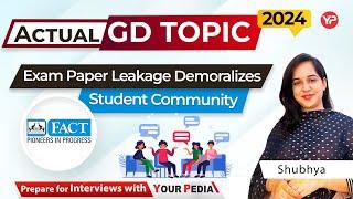 Actual GD Topic For FACT interview Preparation | FACT 2024 GD & interview Preparation with YourPedia