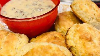 Biscuits n Sausage Gravy