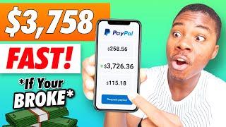 You BROKE? Get Paid $3,726 Paypal Money FAST!! *Hurry* (Make Money Online)