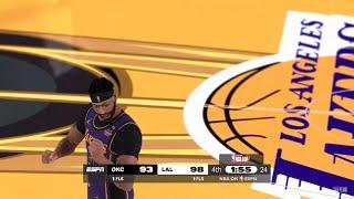 NBA 2K25 Emirates NBA Cup  Mode | LAKERS vs THUNDER FULL GAME HIGHLIGHTS