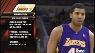 Brian Cook Lakers 22pts 14rebs vs Suns (2007)