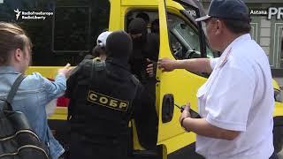 Dozens Detained In Kazakhstan Ahead Of Banned Rally