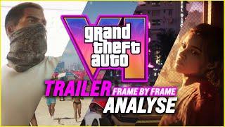 GTA 6 Trailer-Analyse: Alle Secrets Frame by Frame | Alle GTA VI Details | Breakdown