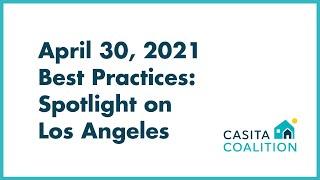 ADU Best Practices Webinar Series: Spotlight on Los Angeles