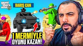 1 MERMİYLE OYUN KAZANMAK | EKİPLE GTA 5 PLAYLİST | Barış Can