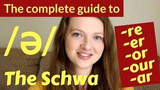 HOW to PRONOUNCE the SCHWA /ə/