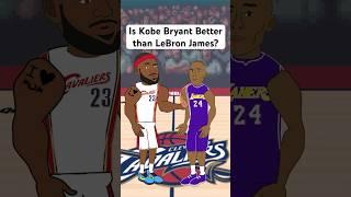 Is Kobe Bryant better than LeBron James? #nba