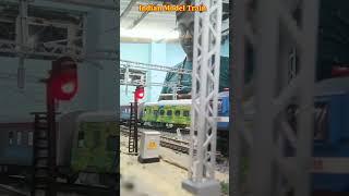 Indian Railways Miniature Model Train | train video | Toy Train #shorts #indianrailways #trainvideo