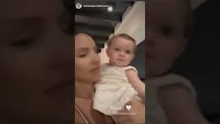 PAMPITA COMPARTIÓ el momento en el que su hija le dice por primera vez "MAMÁ"